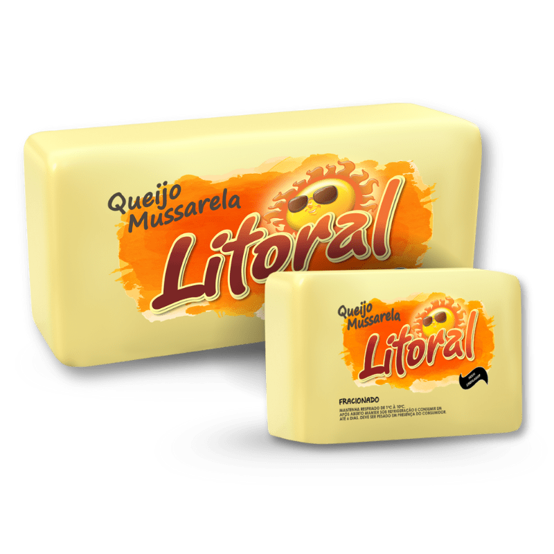 Queijo Mussarela Inteiro Litoral Laticínios Queijo Mussarela Inteiro Litoral Laticínios