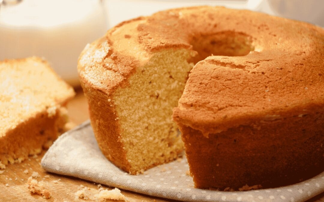 Receita de bolo fofinho da vovó para servir no café da tarde