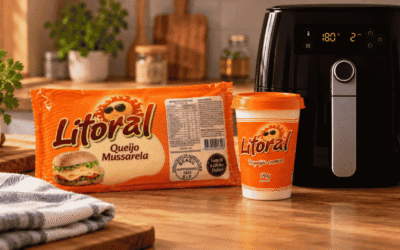 Receitas para air fryer com queijo e requeijão